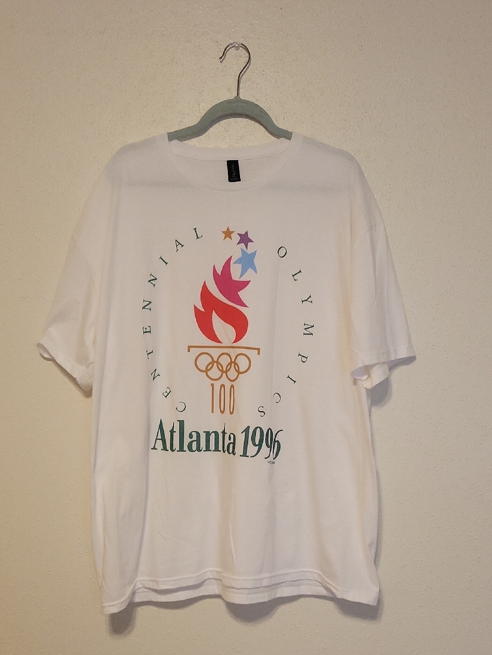 Atlanta 1996 Centennial Olympic Games Graphic Tee - White